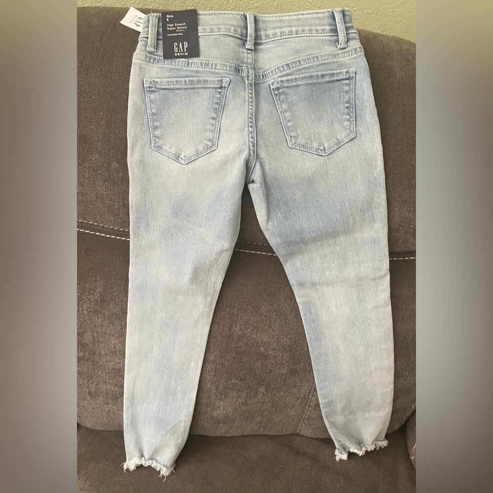Gap Kids size 6 super skinny jeans